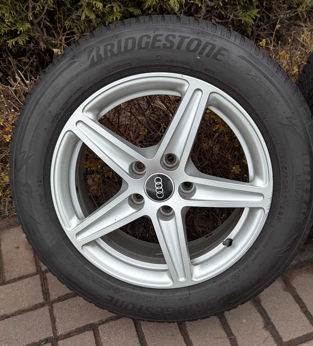 Felgi alu opony koła 7Jx16 ET35 Audi Volkswagen Skoda BMW 205/60R16