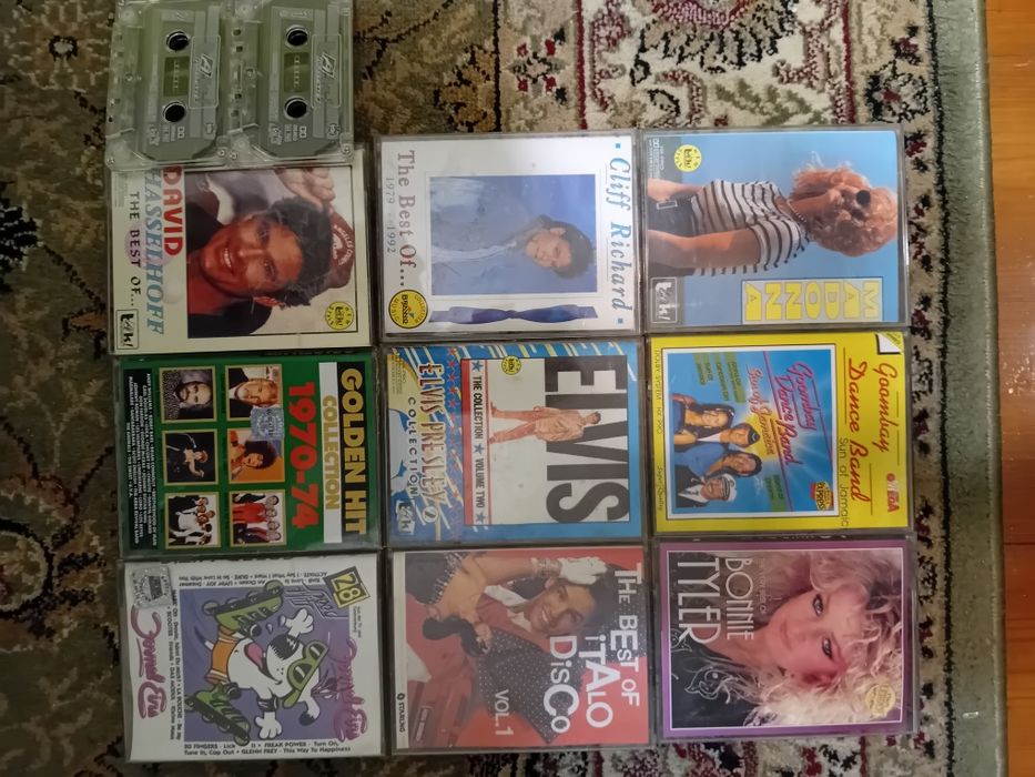 Kasety Magnetofonowe, Zestaw #18, 18 Sztuk, Wyprzedaż Kolekcji OKAZJA!