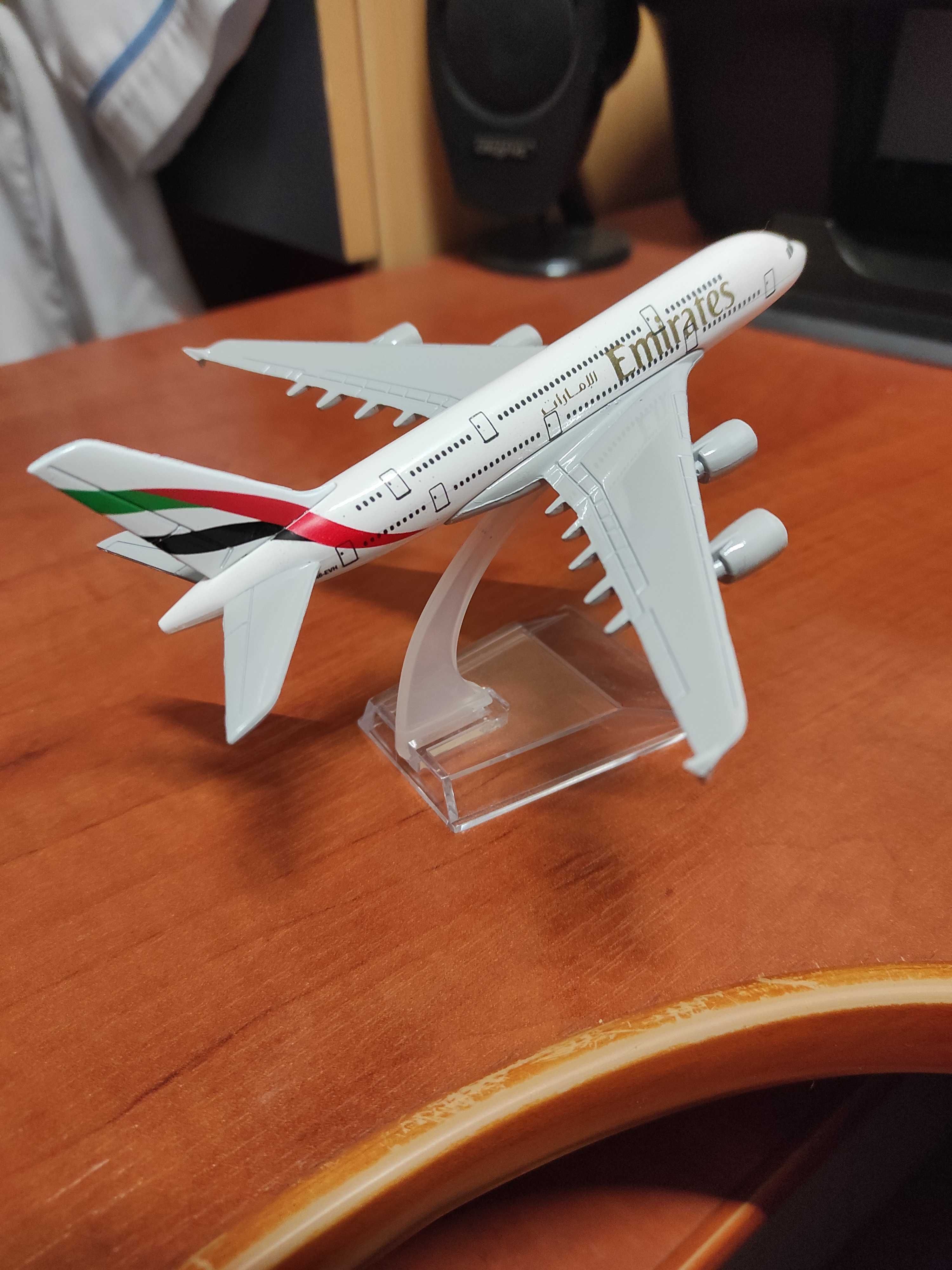 Nowy metalowy model samolotu A 380