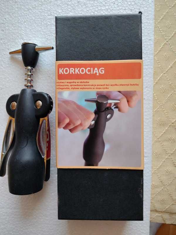 Otwieracz korkociąg do wina