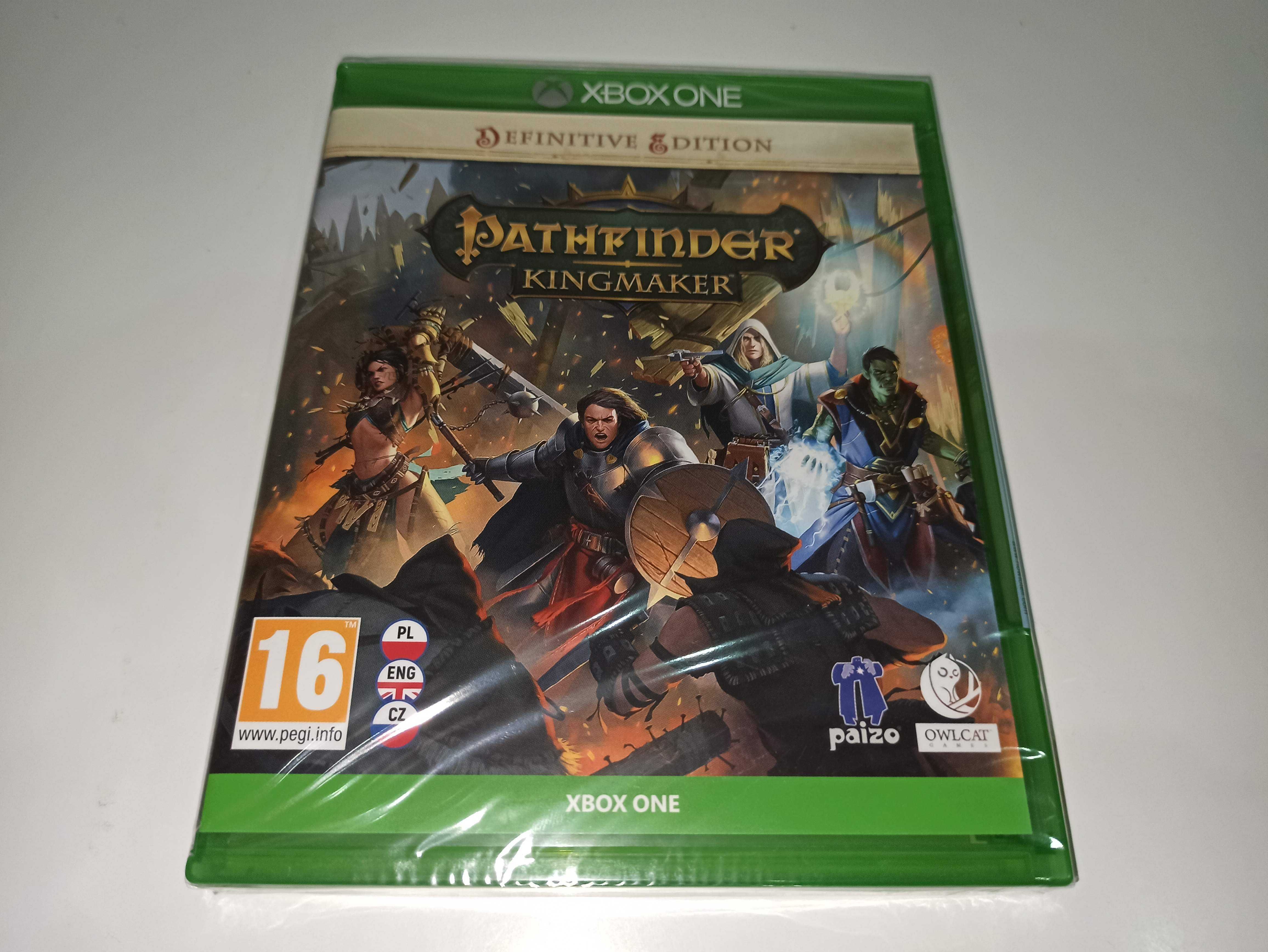 xbox one PATHFINDER KINGMAKER po polsku RPG jak baldurs, pillars NOWA