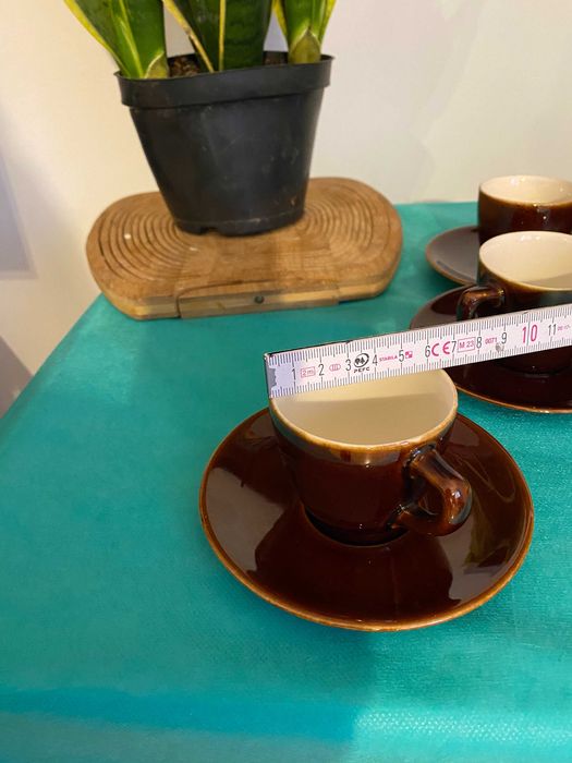 Villeroy & Boch filiżanka i spodek do espresso, vintage, lata 60-70