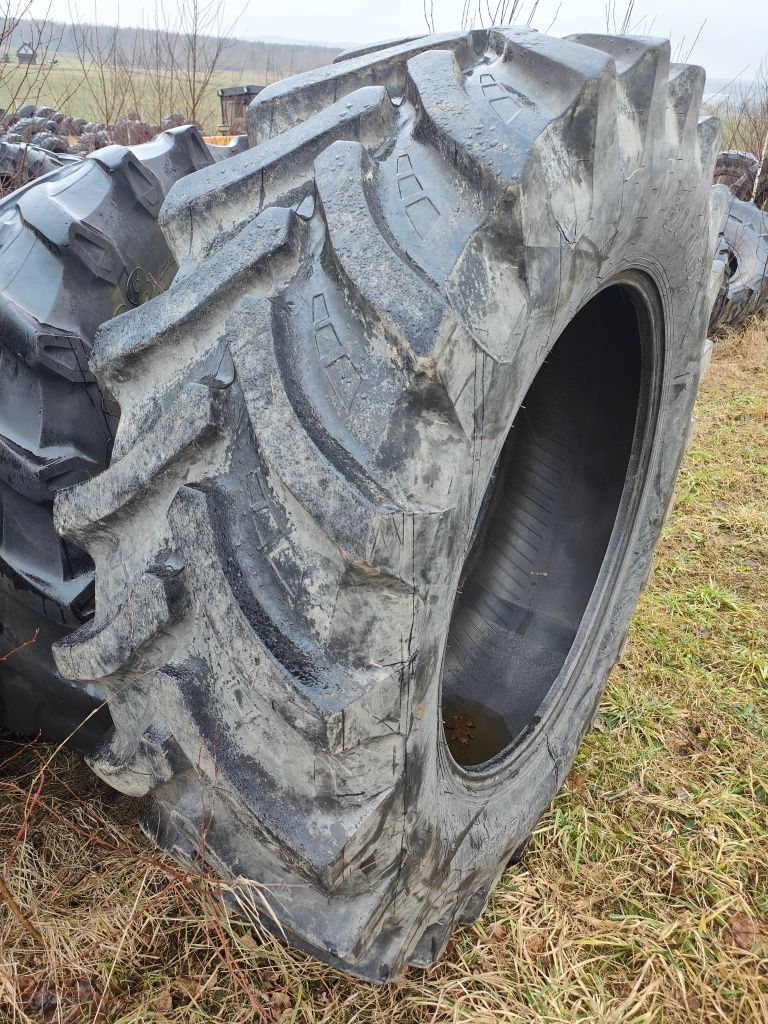 Para opony jak nowe wzmocnione 520/70 R38 zachodnie (460/85) para