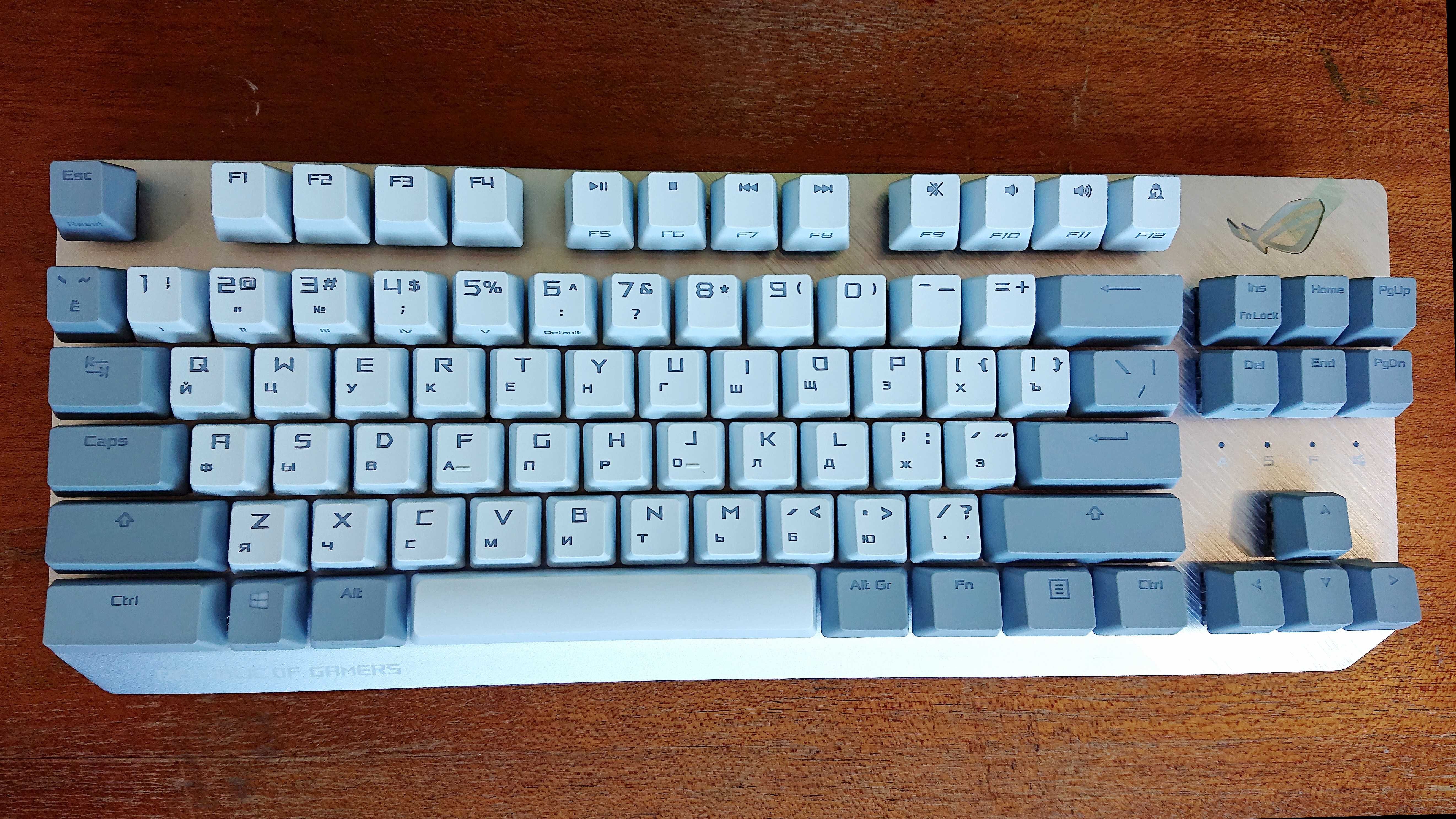 НОВА механічна ігрова клавіатура ROG Strix Scope NX TKL MoonlightWhite