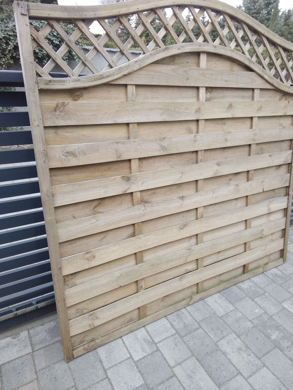 Pergola , Płot Fala  , lamelowy !