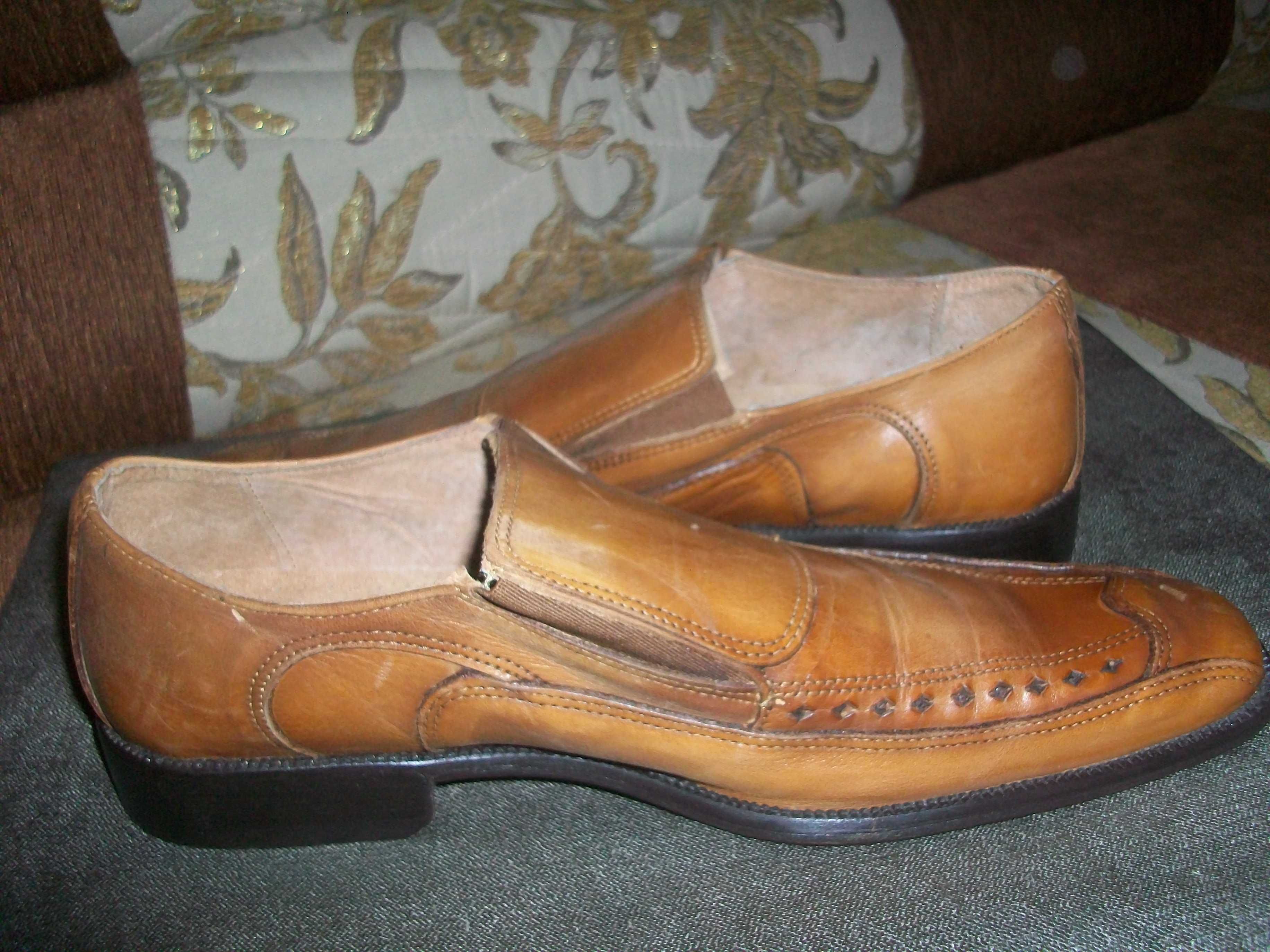 Туфли мужские кожаные