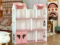 Будинок без меблів ляльковий рожевий, для ляльки Барбі, Barbie, лялька