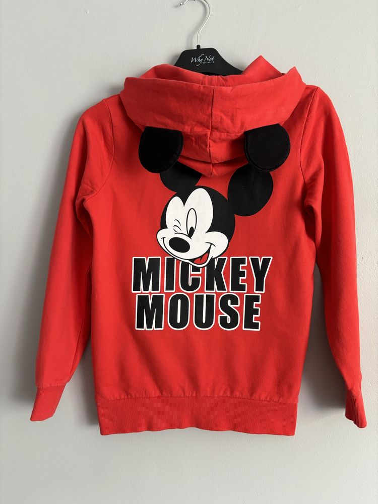 Bluza zapinana z kapturem Mickey