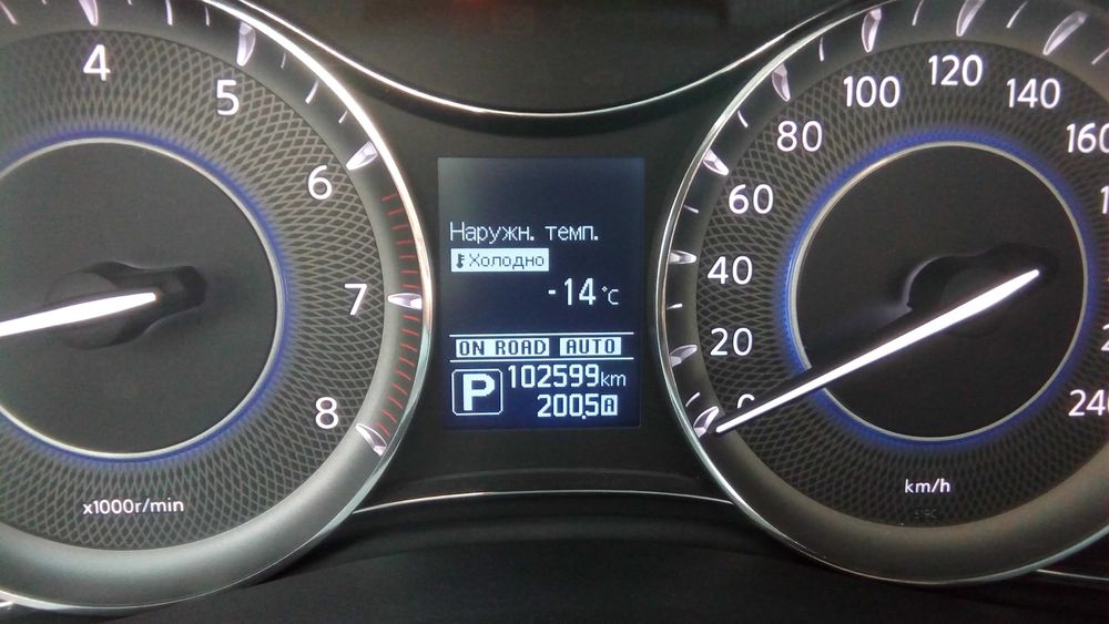 Зміна мови, русифікація на Nissan: Rogue,Murano та Infiniti