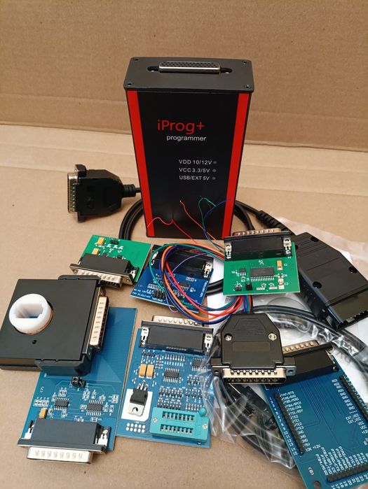 Програматор iProg + комплект 7 адаптерів