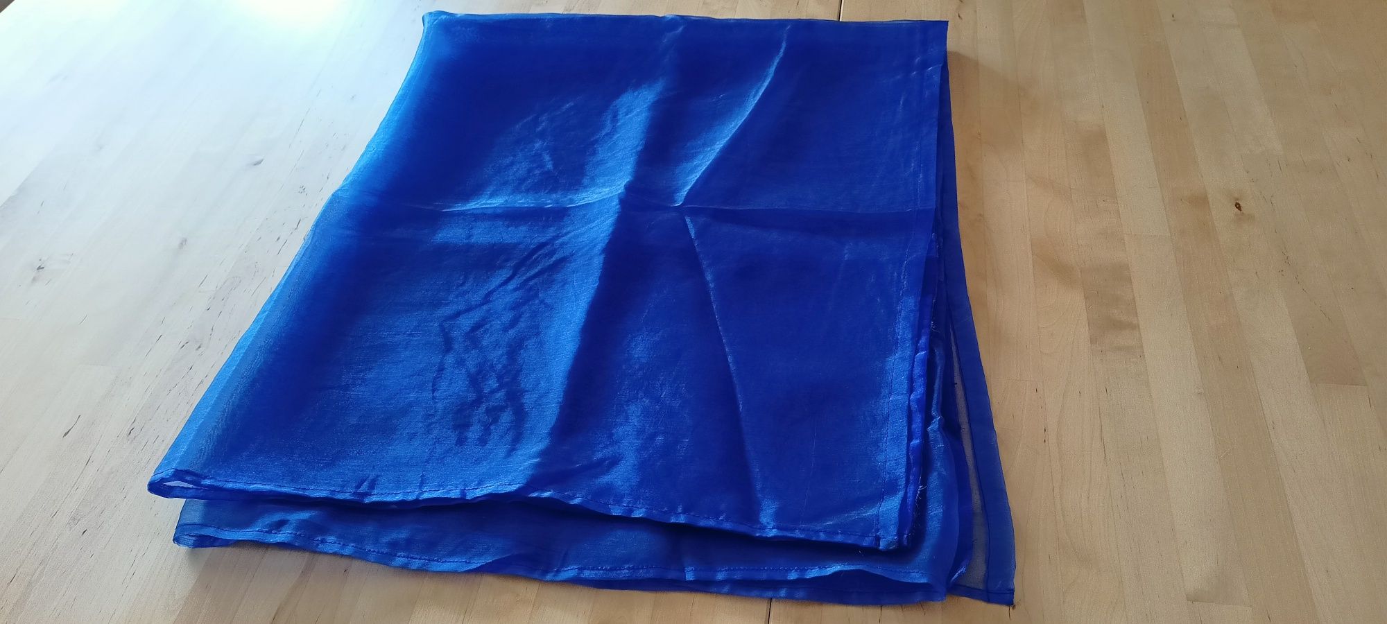 Materiał chabrowy Organza