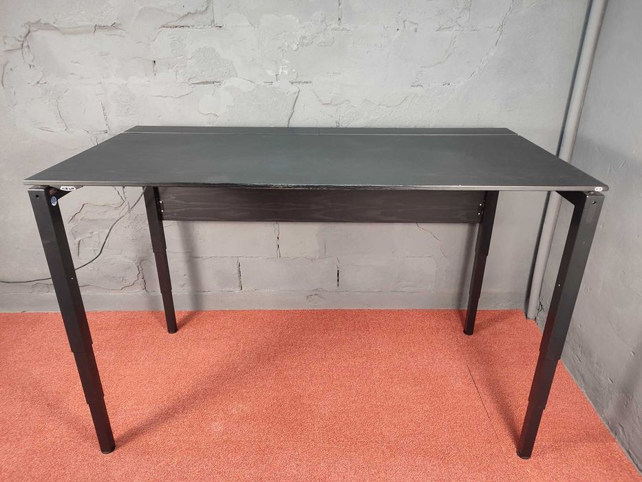 Biurko czarne VS elektryczne 180x90cm elektrycznie sterowane 70-118cm