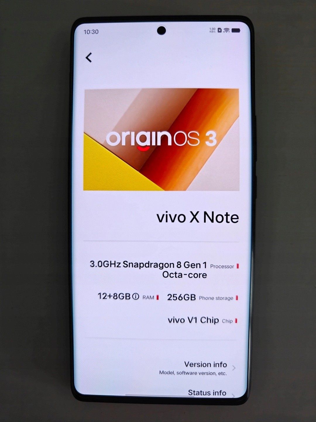 Продам телефон фаблет Vivo X Note 12/256