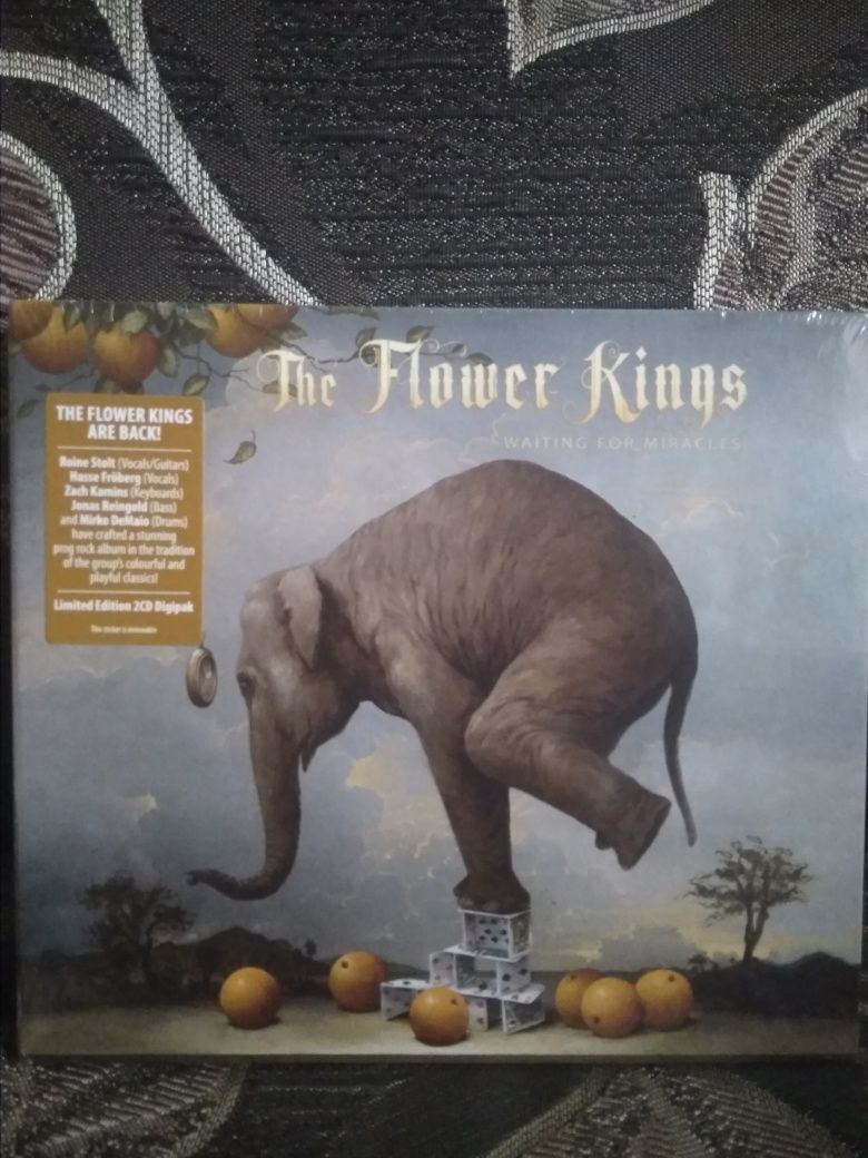 Cd The Flower Kings фирменный (запечатаный 2cd)