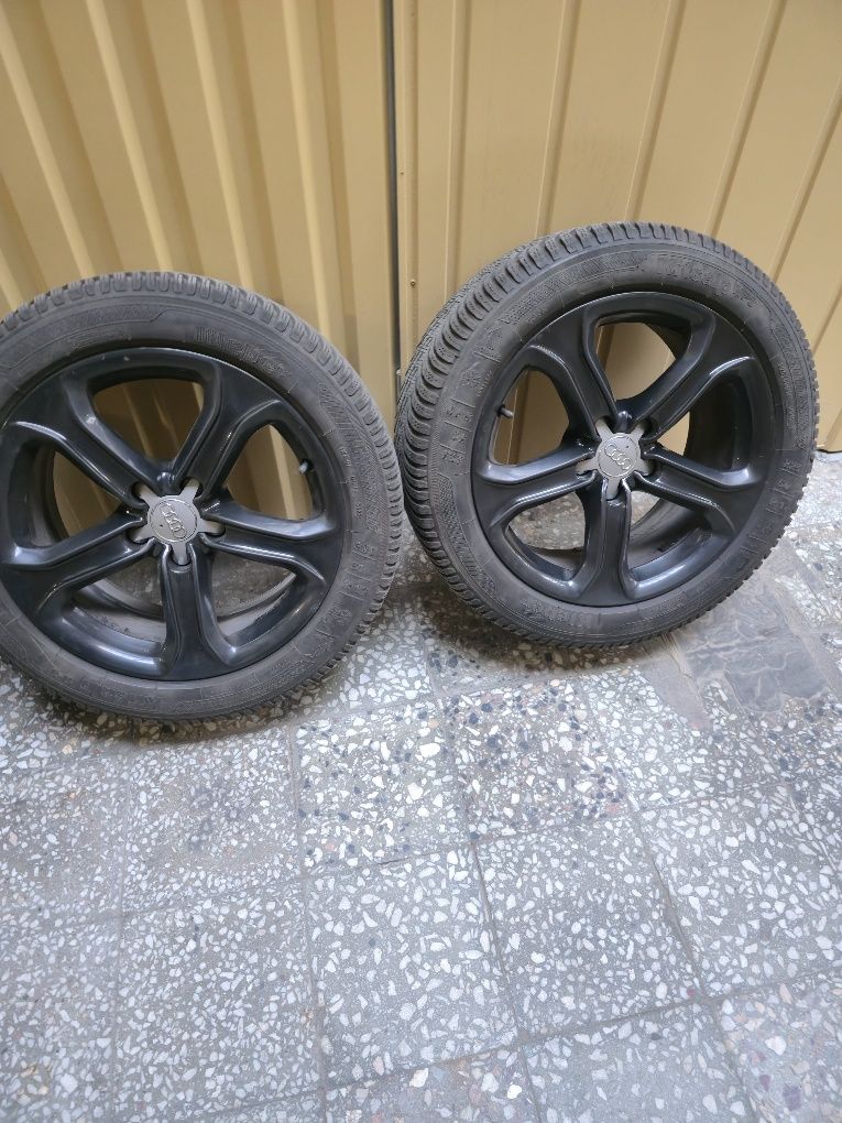 Felgi aluminiowe+opony zimowe Audi A3 A4 A5 A6 A8 Q3 Q5 17"