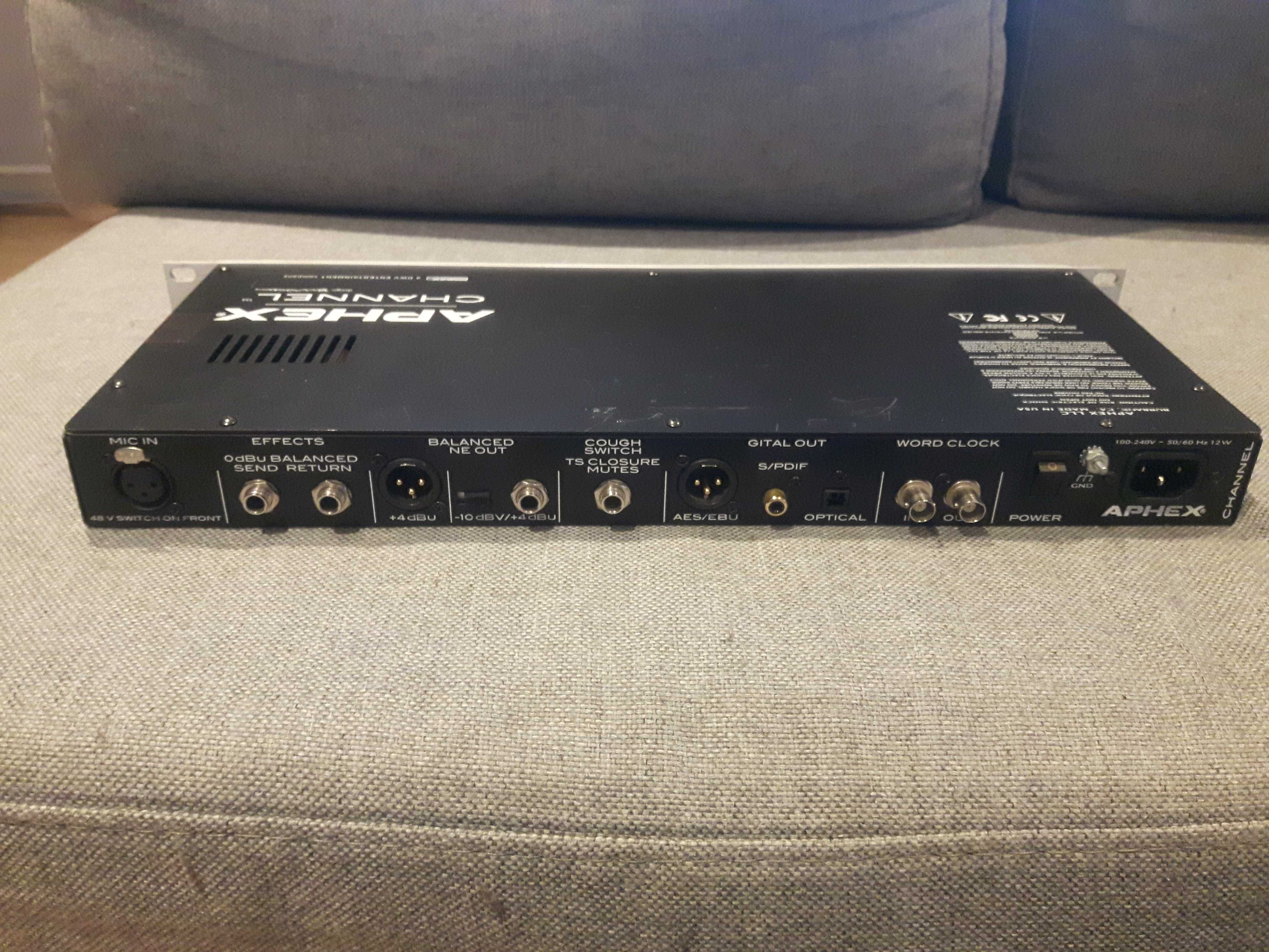 APHEX CHANNEL Master Preamp and Input Processor