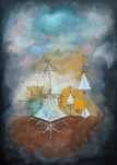 Obraz ręcznie malowany surrealizm
