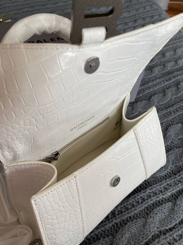 Сумка Balenciaga рожева, чорна, біла