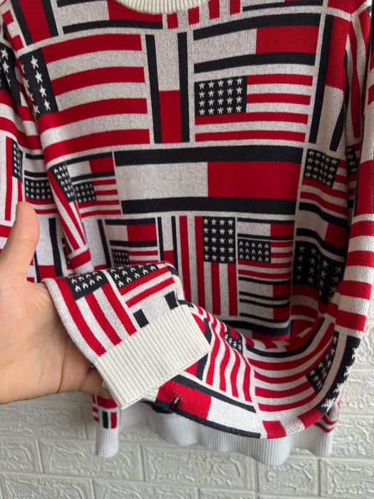 Светр Tommy Hilfiger Flag USA мультілого флаг США рМ-Л