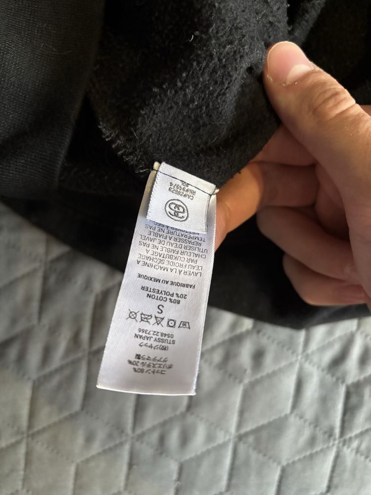 Світшот Stussy  чорний