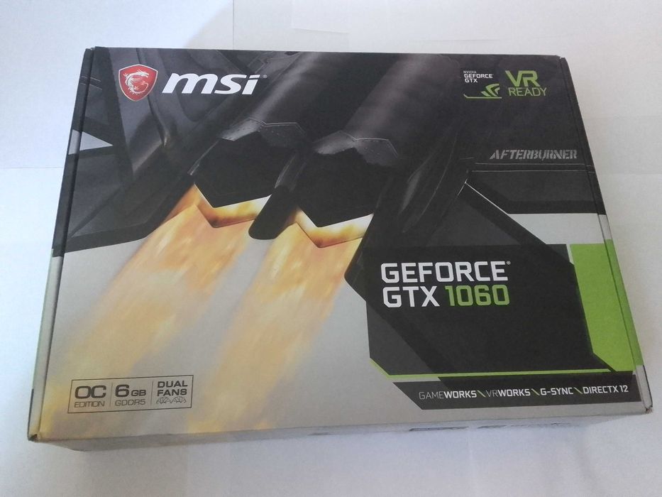 Karta graficzna GEFORCE GTX 1060 3GB - STAN NOWY