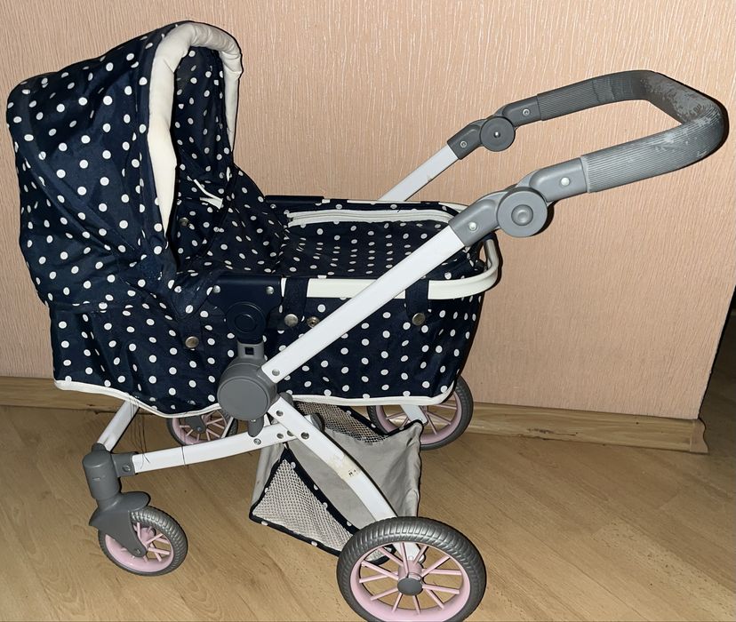 Дитячий візочок для ляльки. Коляска  для пупсиків