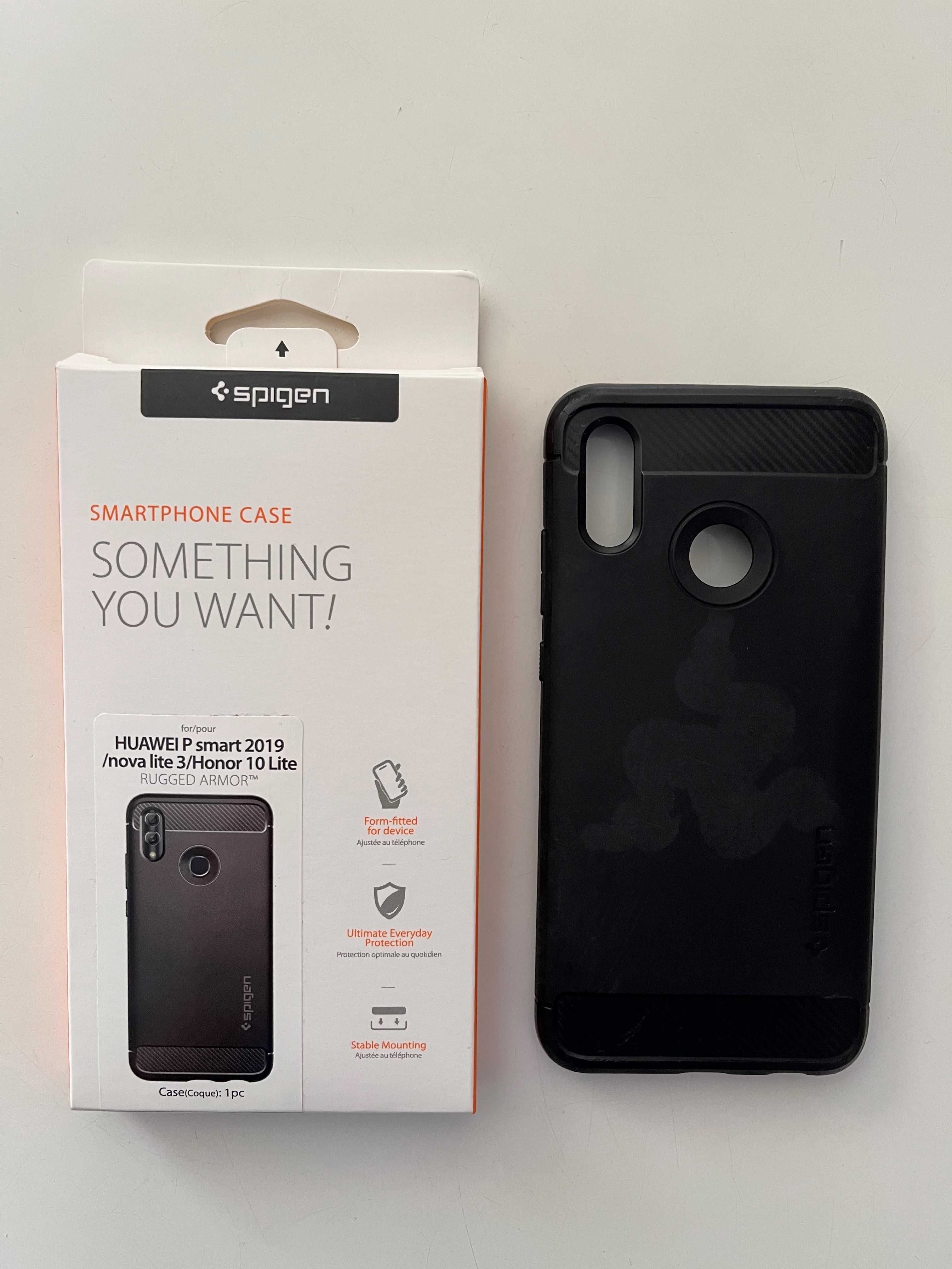 ETUI Spigen Huawei P Smart 2019 Black