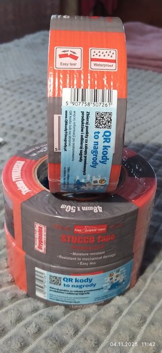 Стрічка для штукатурки 48мм/50м.