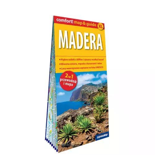 Madera laminowany map&guide 2w1 przewodnik i mapa. ExpressMap