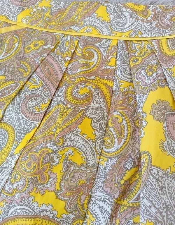 mini spódniczka wzór paisley bawełna H&M M L