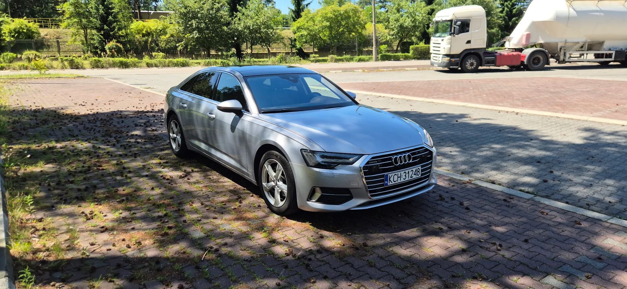 Audi A6 A6 C8 Salon Polska Max opcja Quattro Radar Kamera Virtual Matrix