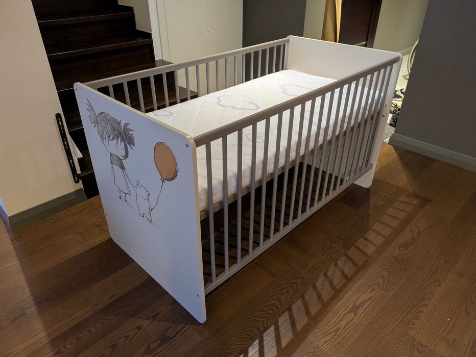 Meble dziecięce Vox Baby 2Pir (szafa, komoda, przewijak, łożko, półka)