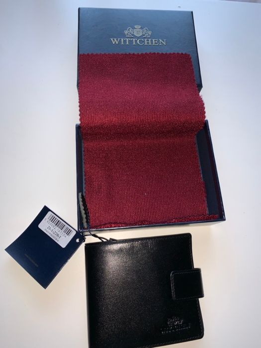 Portfel Wittchen elegancki portfel skórzany na prezent leather wallet