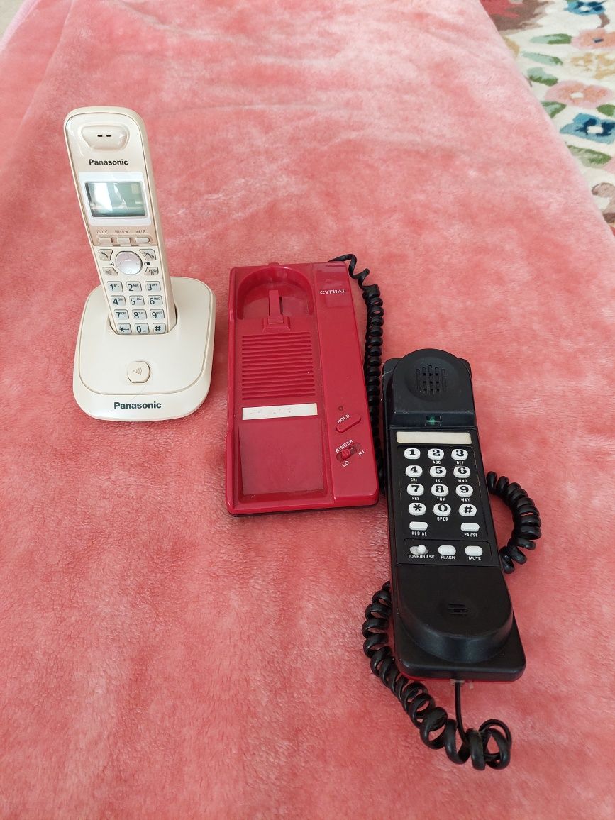 Telefony Panasonic i Cyfral