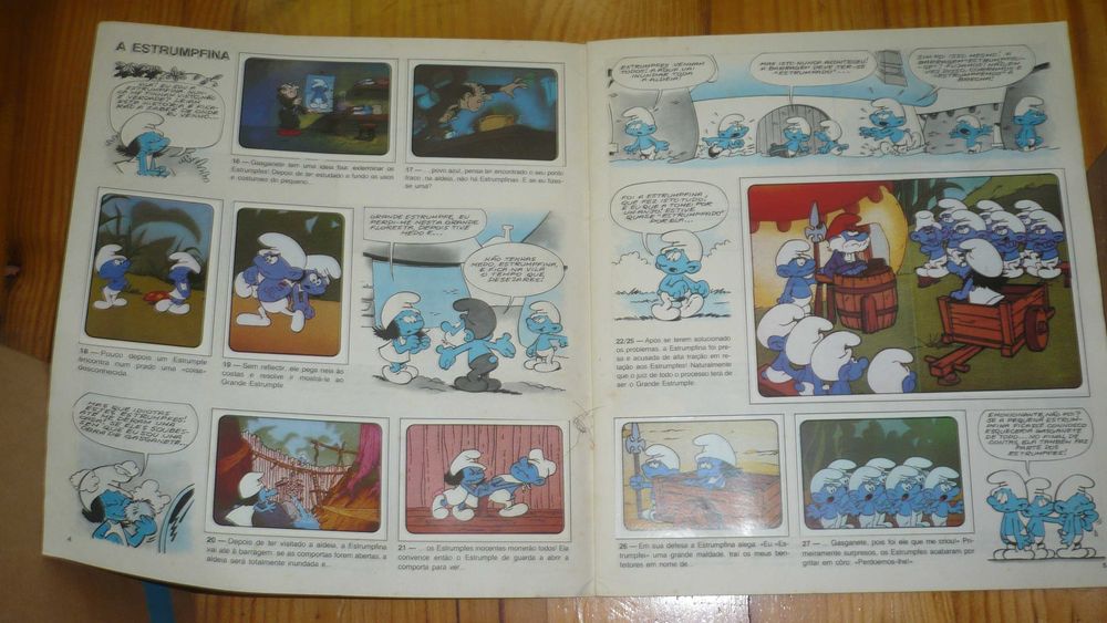 Os Estrumpfes - Caderneta de Cromos (1983)