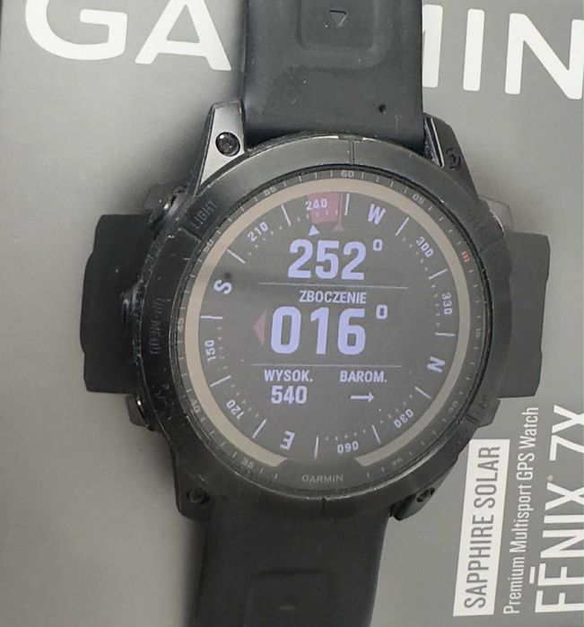 Garmin Fenix 7X sapphire solar