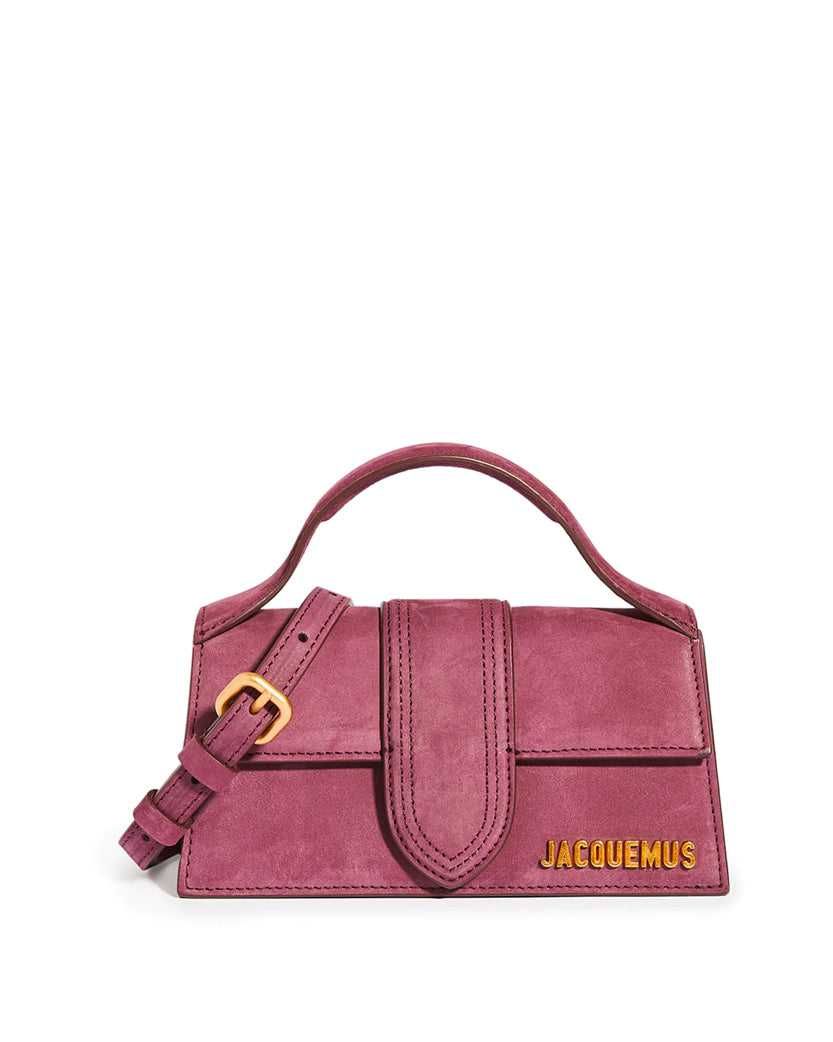 Сумка Jacquemus Le Bambino Mini Suede Bag Purple