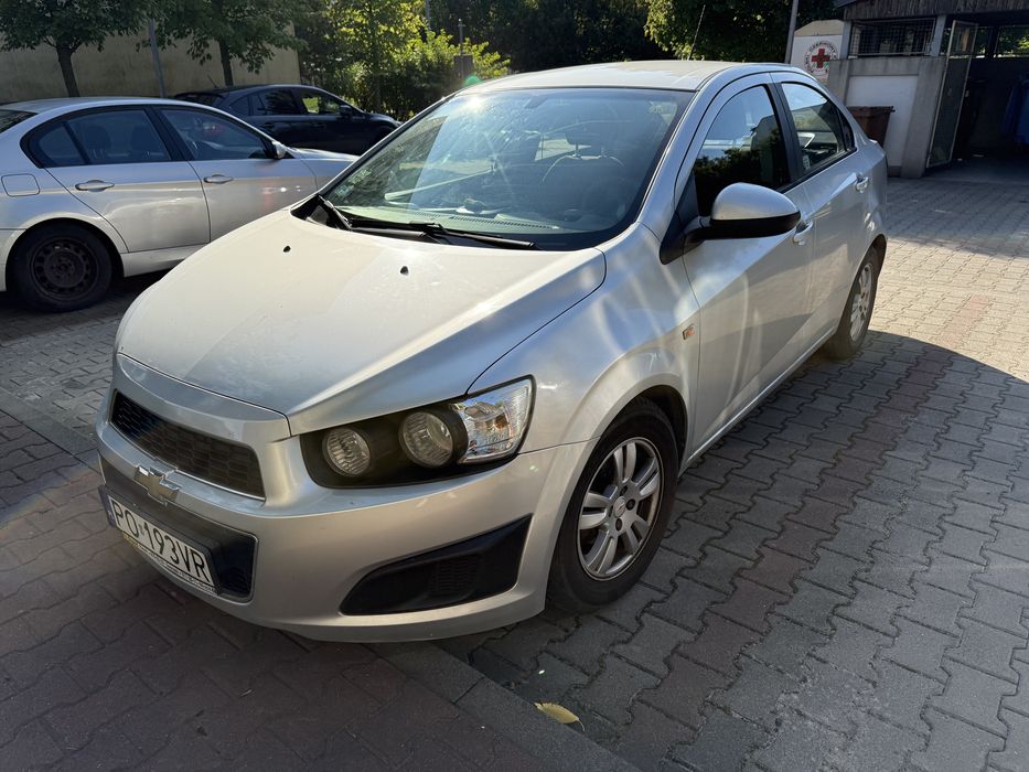 Chevrolet Aveo 1.4 Ecotec (101 KM) benzyna, 2012 rok, srebrny