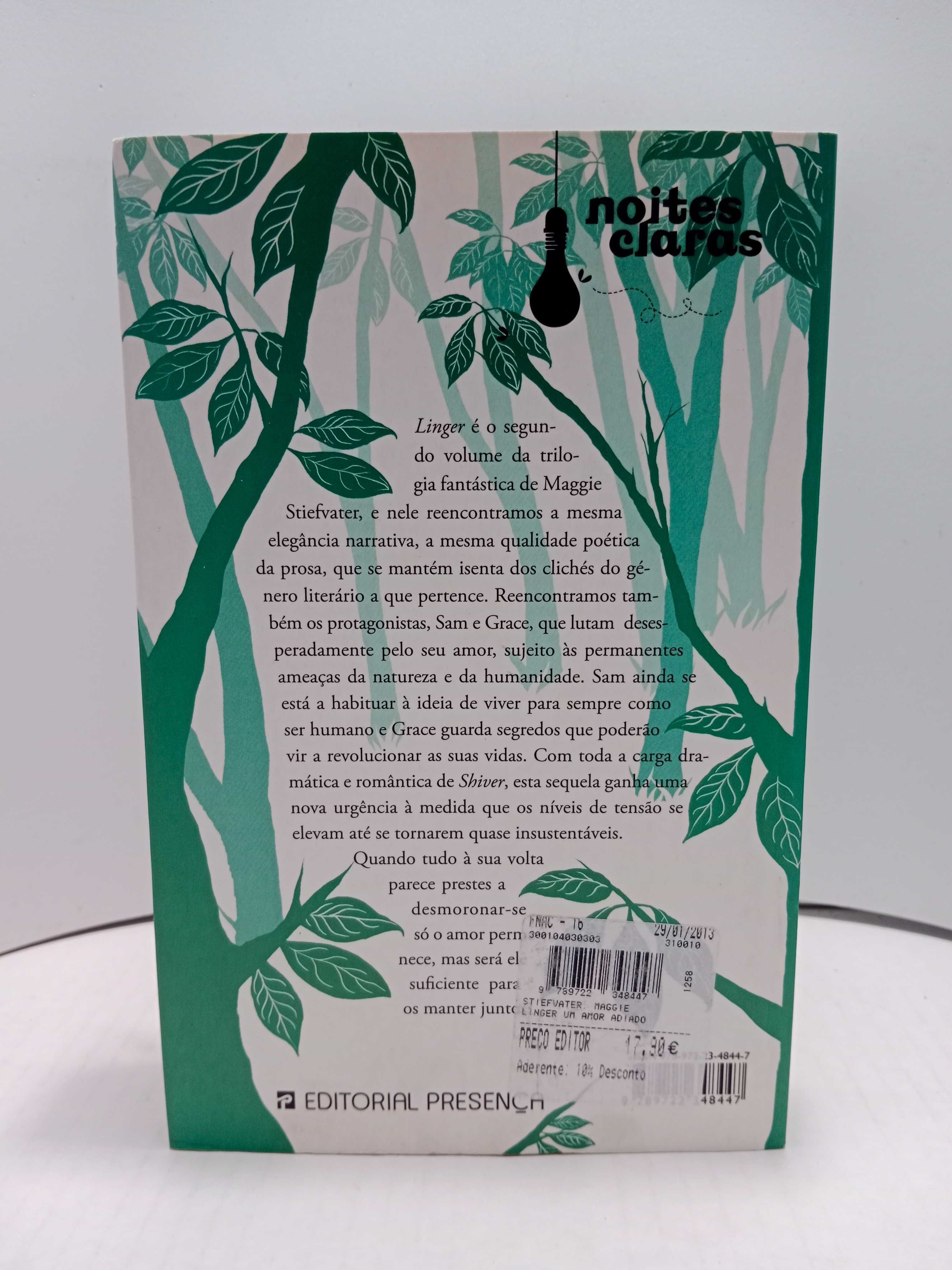 " Linger " e " Forever " da trilogia - de Maggie Stiefvater