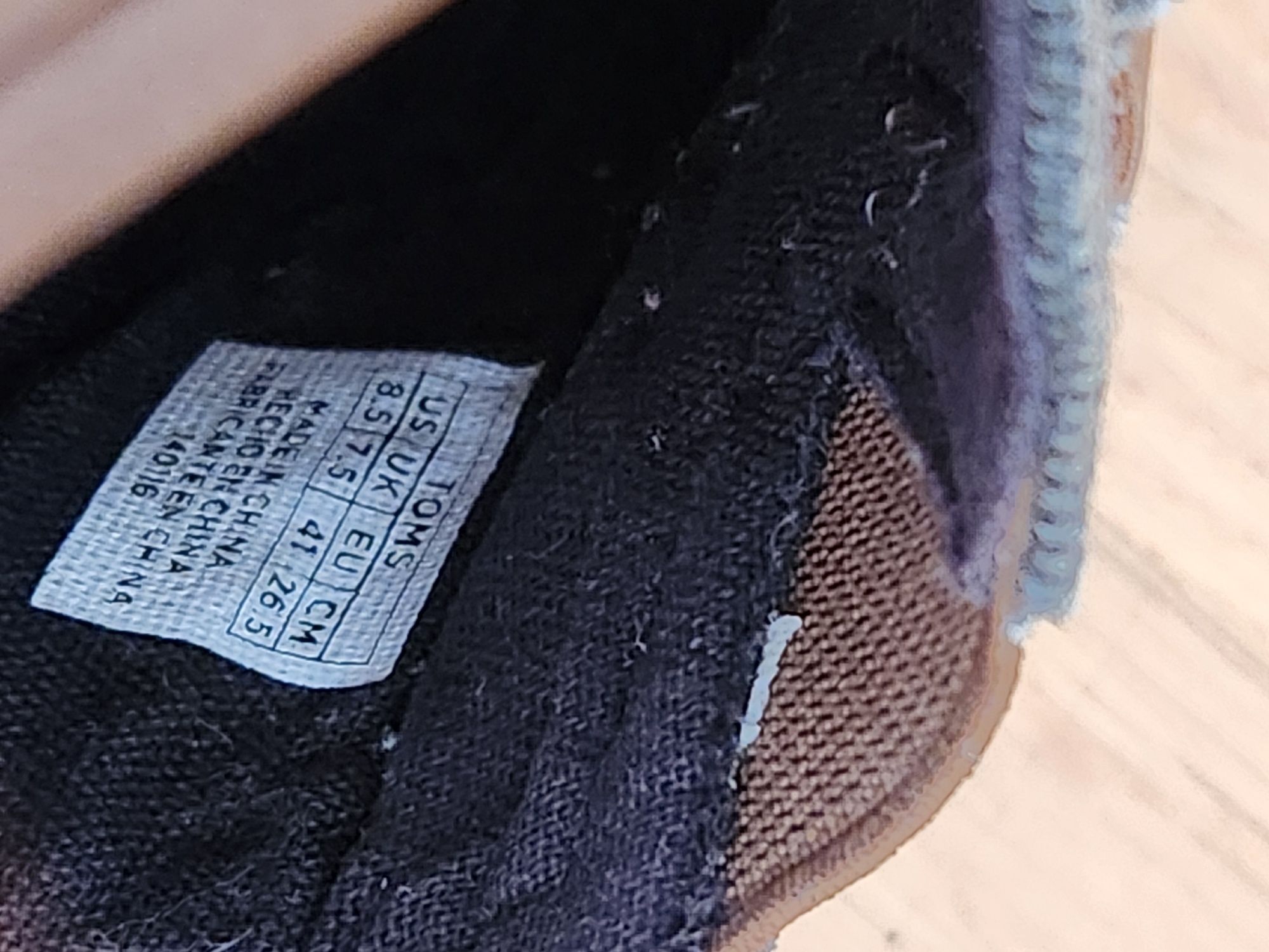 Мокасини чоловічі Toms