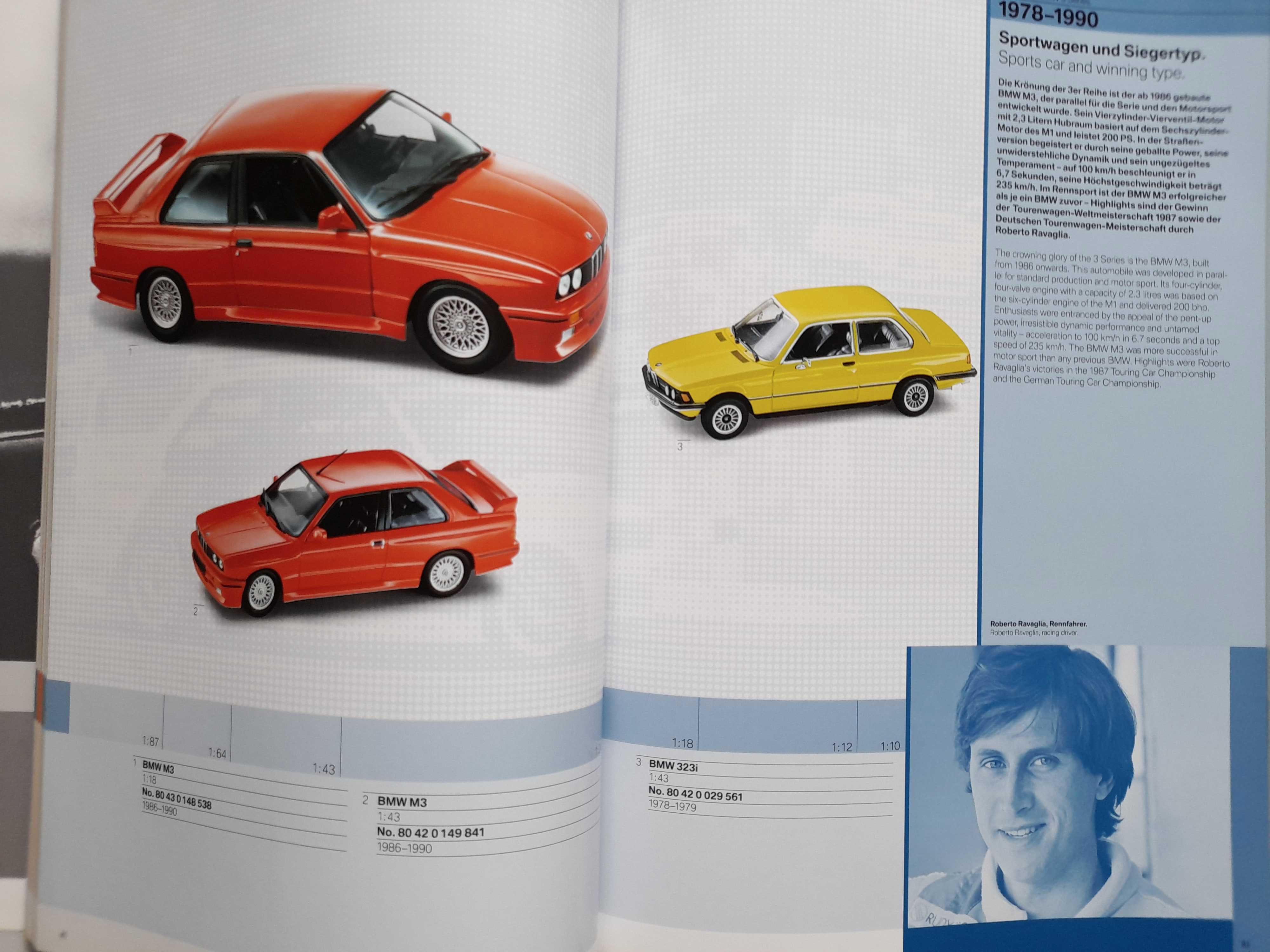 BMW model skala 1:87, 1:43, 1:18, 1:12 samochód, motocykl katalog 2005