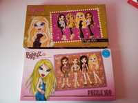 Puzzle BRATZ 100el. 2 komplety