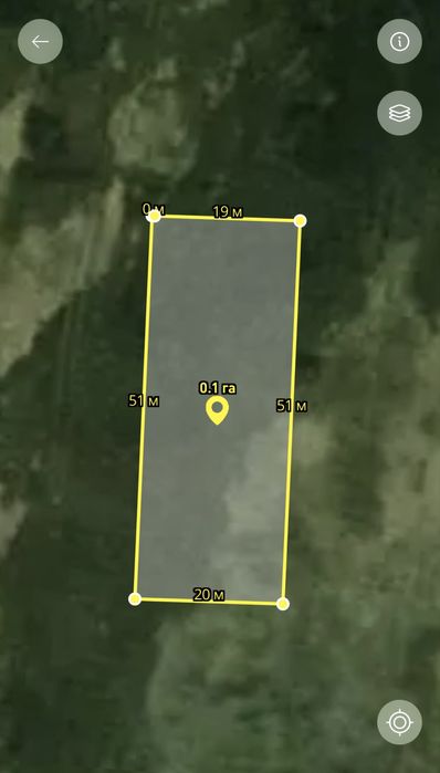 Ділянка для власного садівництва