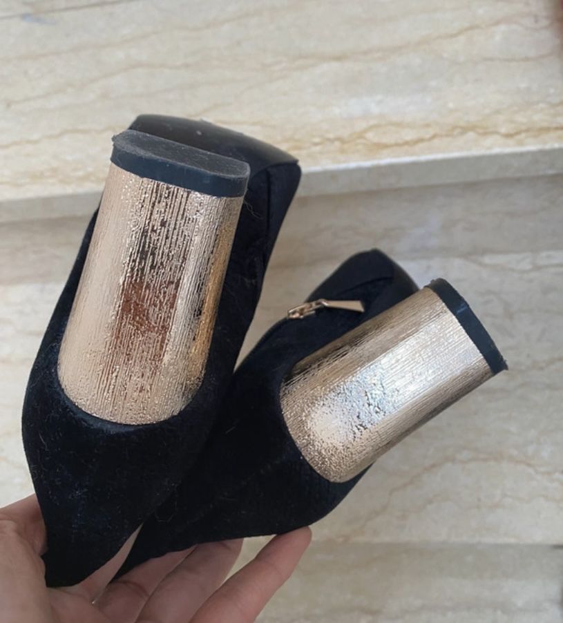 Botki czarne buty Krush 37
