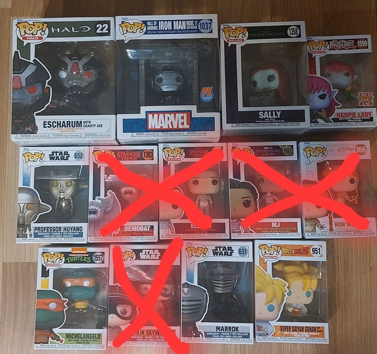 Figurki, breloki i piny FUNKO