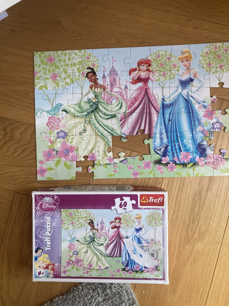 Zestaw puzzli Kraina Lodu, Disney Księżniczki