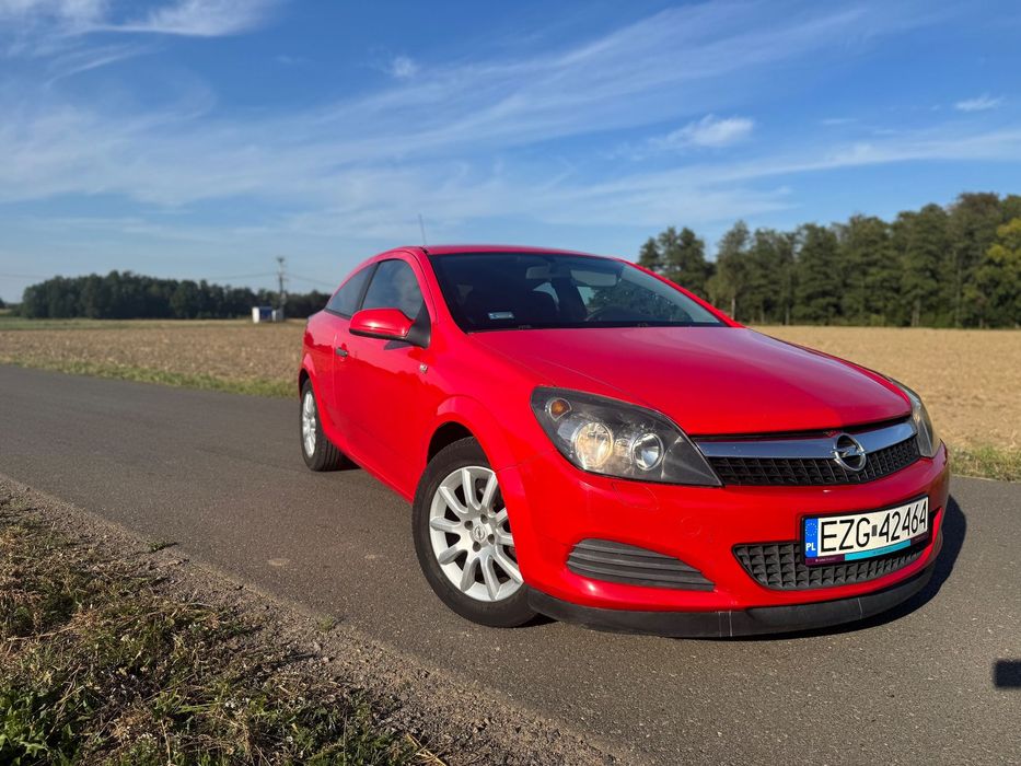 Opel Astra Opel Astra H GTC 1,4 LPG okazja doinwestowany Czerwona strzała 2009rok