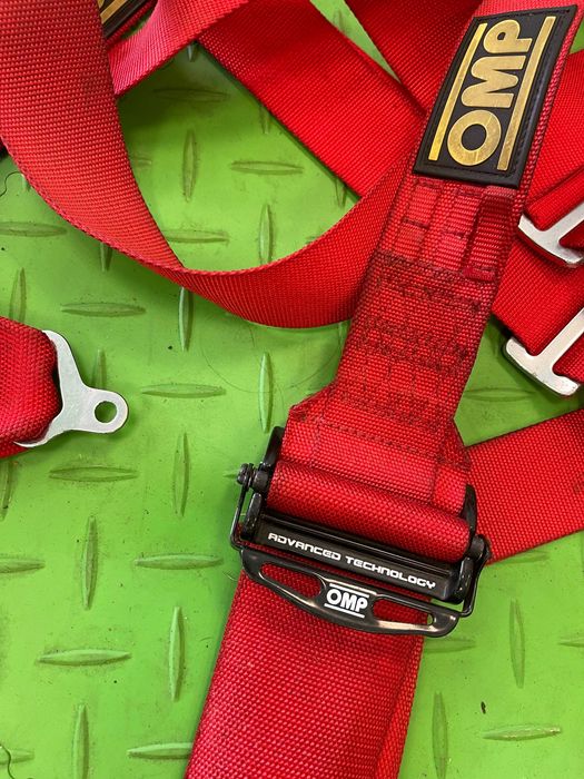 2x Pasy 6 punktowe OMP ONE Endurance 3"/2" Kierowca + Pilot (bez homo)