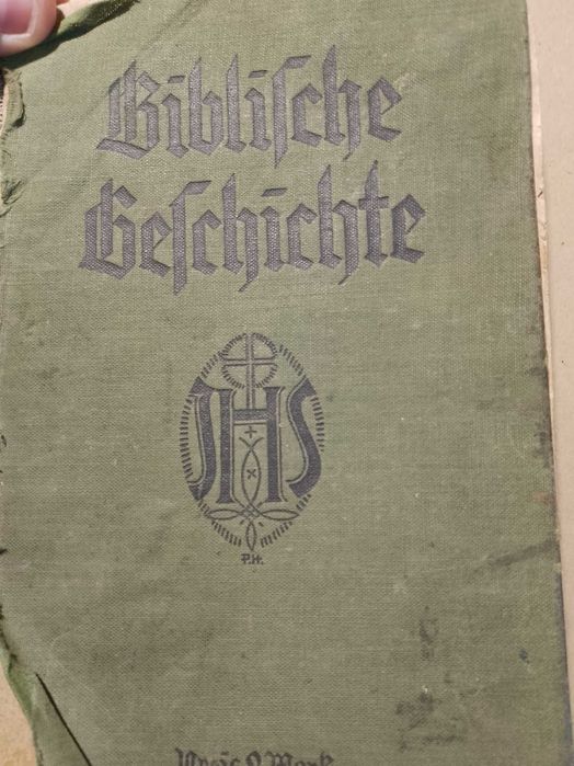 stara książka niemiecka biblische geschichte 1929 rok