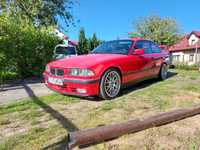 BMW E36 coupe m50b25 swap m pakiet brillantrot  rezerwacja 26.05